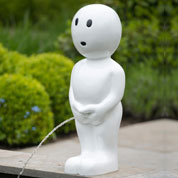 Fontaine de jardin BOY - H.45 cm - Blanc - Ubbink